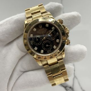 Rolex Black Diamond Daytona Watch