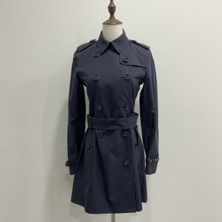 BURBERRY  #6  TRENCH COAT NAVY JACKET CLOTHES