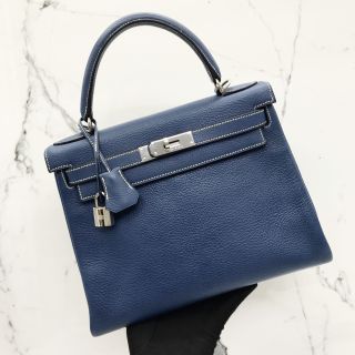 Hermes Bag Kelly 28 in Clemence, G Stamp