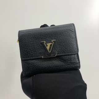 LOUIS VUITTON M68587 TAURILLON CAPUCINES XS COMPACT WALLET SLG Ｗ/INITIAL RFID