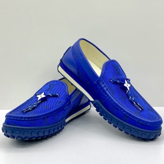 LOUIS VUITTON  DRIVING RACER MOCCASINS #7.5 SHOES