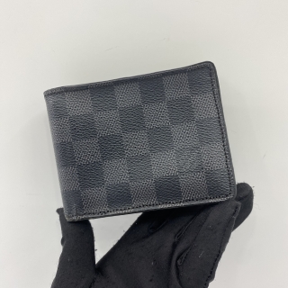 LOUIS VUITTON DAMIER GRAPHITE MULTIPLE BIFOLD WALLET SLG