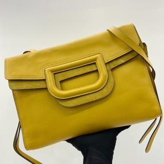 MULBERRY YELLOW 2WAY SHOULDER BAG