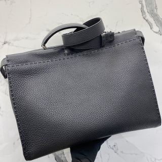 Fendi Peekaboo Black Tote Bag