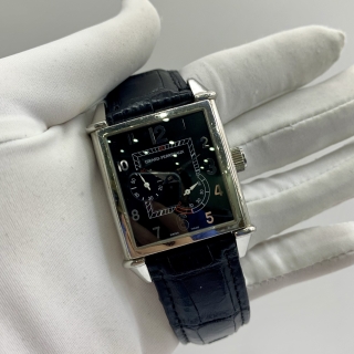GIRARD PERREGAUX  WATCH MENS VINTAGE 1945 POWER RESERVE 25850.11.613BA6 32MM FACE ONLY