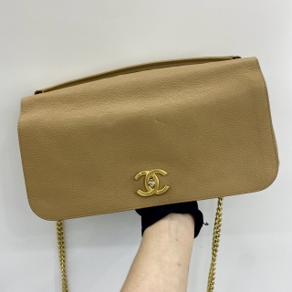 CHANEL CAVIAR SKIN NO.23 CHAIN SHOULDER BAG