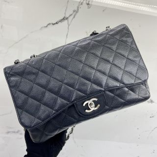 Chanel Jumbo Matelassé Single Flap Bag