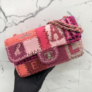 No.24 Pink Patchwork Bag