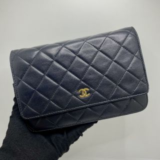 No.19 Wallet on Chain in Lambskin GHW