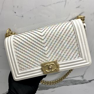 Chanel No.27 Boy Chevron GHW