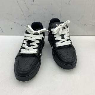 1AARF1 MONOGRAM TRAINERS BLACK #7