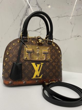 Louis Vuitton Alma BB Time Trunk, Monogram Canvas