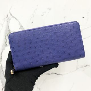 Louis Vuitton Ostrich Zippy Wallet