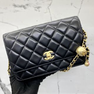 Chanel Accessory Lambskin Crush Wallet on Chain AP1450