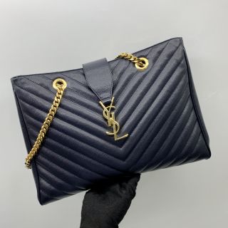 354117 CHAIN TOTE NAVY