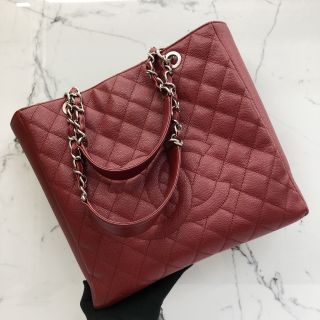 Chanel Bag No.17 GST in Red Caviar Skin W Card