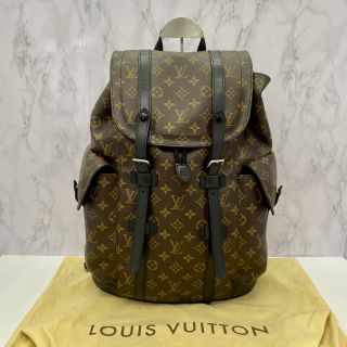 Louis Vuitton Bag Monogram M43735 Macassar Christopher Backpack