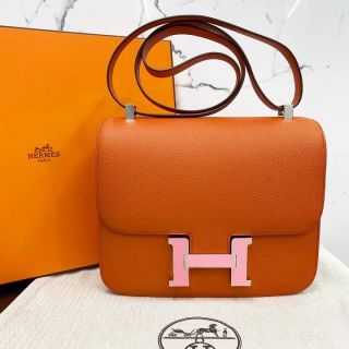 Hermes Constance III 24, Terre Battue Epsom, Y stamp