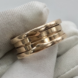 BVLGARI FINE JEWELRY RING BZERO RING PG750 10.02G #54 W/O CERT