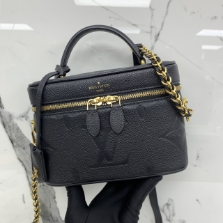 LOUIS VUITTON BAG EMPREINTE M45598 VANITY PM BLACK RFID