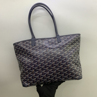 GOYARD BAG ARTOIS ARTOIS PM NAVY TOTE