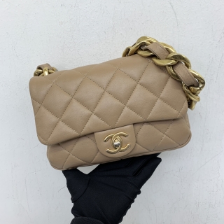 CHANEL BAG MATELASSE AS3214 LAMBKSIN SMALL FLAP BAG 22S RFID MICROCHIPPED CPXPTJLJ