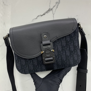 DIOR BAG SADDLE OBLIQUE MESSENGER SMALL 1ADPO049 01BO☆1204