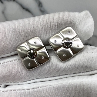 MONTBLANC CUFF LINK 750 LOGO 4P DIAMOND 25.9Ｇ