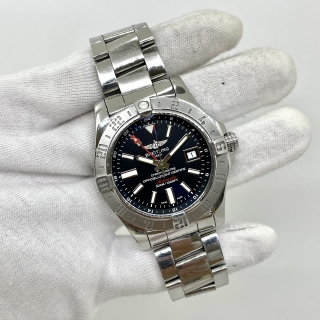 BREITLING WATCH AVENGER II GMT A3239011 FULL SET 2014 BLACK DIAL 1588303