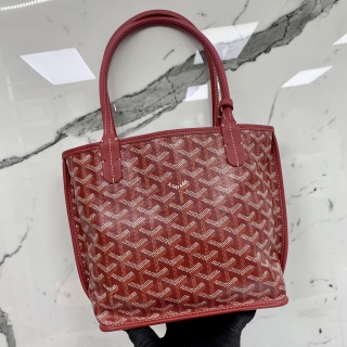 GOYARD BAG ANJOU MINI ROUGE WITH POUCH MAE020253