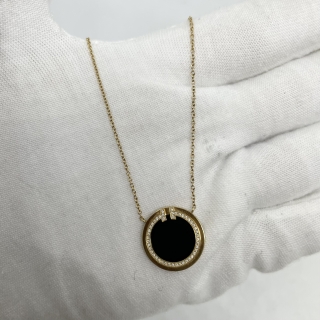 TIFFANY FINE JEWELRY T CIRCLE, DIAMOND LARGE YG