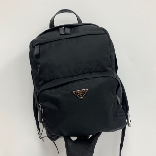 PRADA BAG NYLON 2VZ104 RE-NYLON BACKPACK BLACK