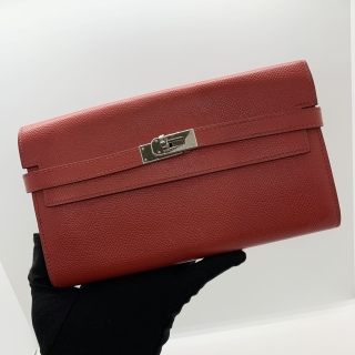 HERMES SLG KELLY WALLET T STAMP PHW
