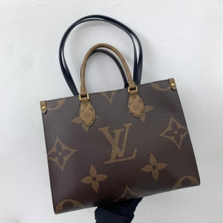 LOUIS VUITTON BAG MONOGRAM REVERSE ON THE GO MM