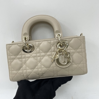 DIOR BAG DJOY BEIGE 3WAY GHW MEDIUM