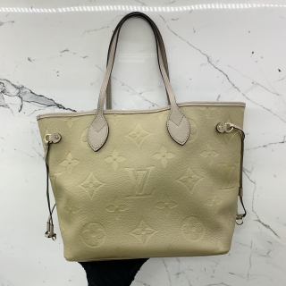 LOUIS VUITTON BAG EMPREINTE NEVERFULL MM W/POUCH RFID