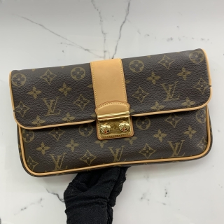 LOUIS VUITTON SLG MONOGRAM M42427 SOFIA COPPOLA CLUTCH W/MIRROR RC0039