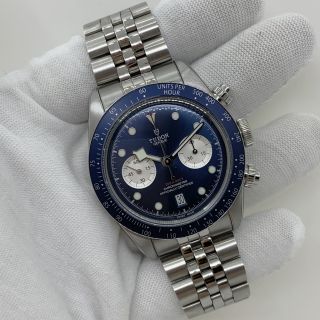 79360B CHRONO BLUE FACE FULLSET