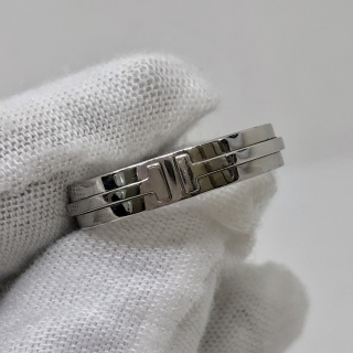 TIFFANY FINE JEWELRY RING AU750 T WIDE RING ONLY 8.44G