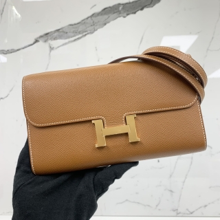 HERMES BAG CONSTANCE TO GO EPSOM GOLD GHW U STAMP