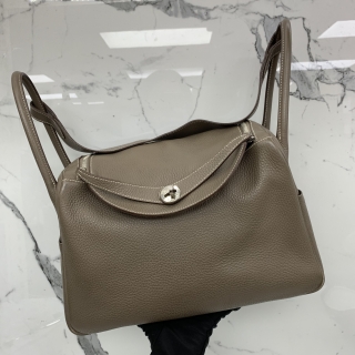 HERMES BAG LINDY ETOUPE PHW NOT LEGIBLE STAMP CLEMENCE SIZE 34