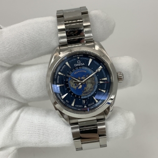 OMEGA WATCH SEAMASTER 220.10.43.22.03.001 43MM AQUA TERRA 150M AUTOMATIC CHRONOMETER FULL SET 2021