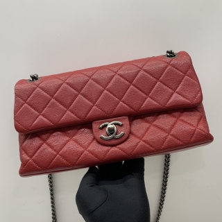 CHANEL BAG MATELASSE 31 RUE CAMBON SINGLE FLAP 27CM RED SHW NO.20 WITH CARD 20776692