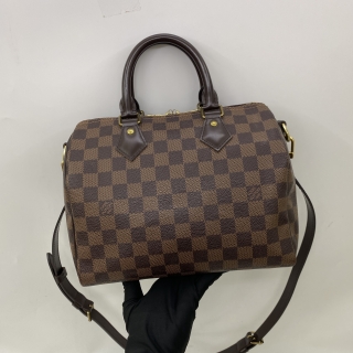 LOUIS VUITTON BAG DAMIER SPEEDY 25 BANDOULIERE AA0166
