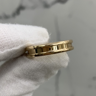 BVLGARI FINE JEWELRY RING B.ZERO1 ONE BAND #51 RG750 7.1G NO CERT E9PEX4