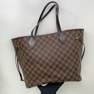 LOUIS VUITTON BAG DAMIER N41603 NEVERFULL MM WITH POUCH CA2134