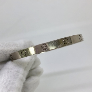 CARTIER FINE JEWELRY BRACELET LOVE WG750 36.95G #19 FULL SET 2022