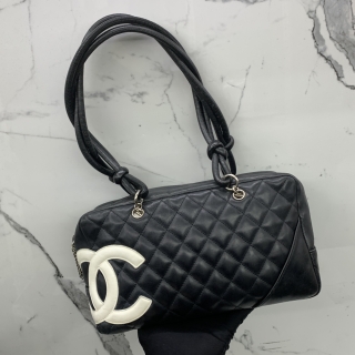 CHANEL BAG CAMBON BOSTON SHOULDER NO.10 NO CARD 10115042