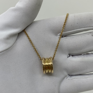 BVLGARI FINE JEWELRY NECKLACE B-ZERO YG AU750 NECKLACE ONLY 13.96G H317MM