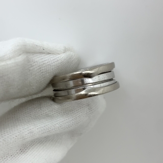 BVLGARI FINE JEWELRY RING WG750 B.ZERO1 #54 10.49 MVZRWW